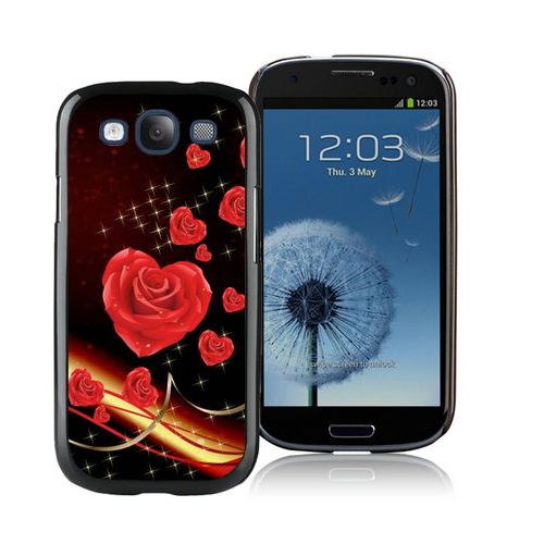 Valentine Rose Love Samsung Galaxy S3 9300 Cases CUR Valentine Rose Love Samsung Galaxy S3 9300 Cases CUR